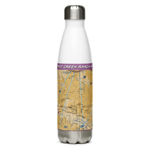 Red Creek Ranch Airport (WY41) VFR Sectional Water Bottle