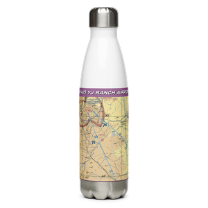 Yu Ranch Airport (WY42) VFR Sectional Water Bottle