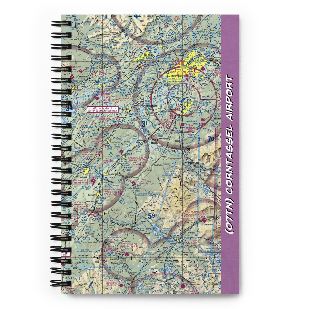 Corntassel Airport (07TN) VFR Sectional Notebook 