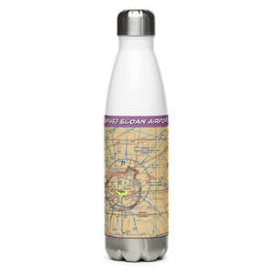 Sloan Airport (WY45) VFR Sectional Water Bottle
