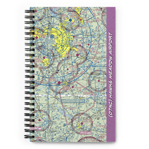 Hawks Meadow Airport (07NC) VFR Sectional Notebook