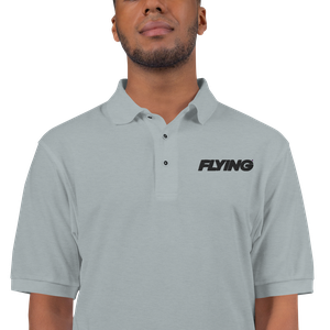 FLYING Logo Port Authority Embroidered Polo Shirt
