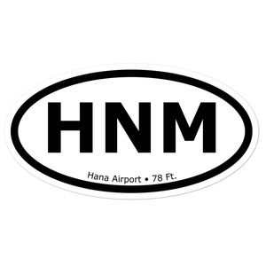 Hana Airport (PHHN) Oval Sticker