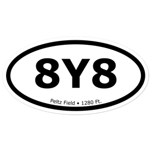Peltz Field (US-0637) Oval Sticker