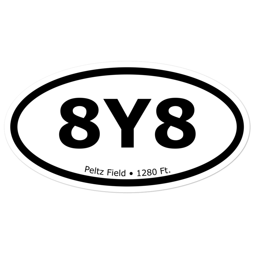 Peltz Field (US-0637) Oval Sticker 