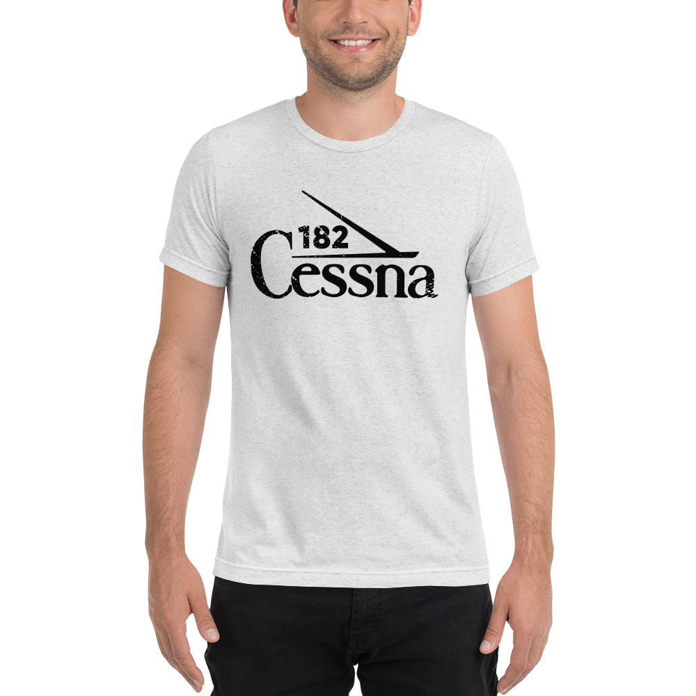 Cessna 182 Distressed T-Shirt 