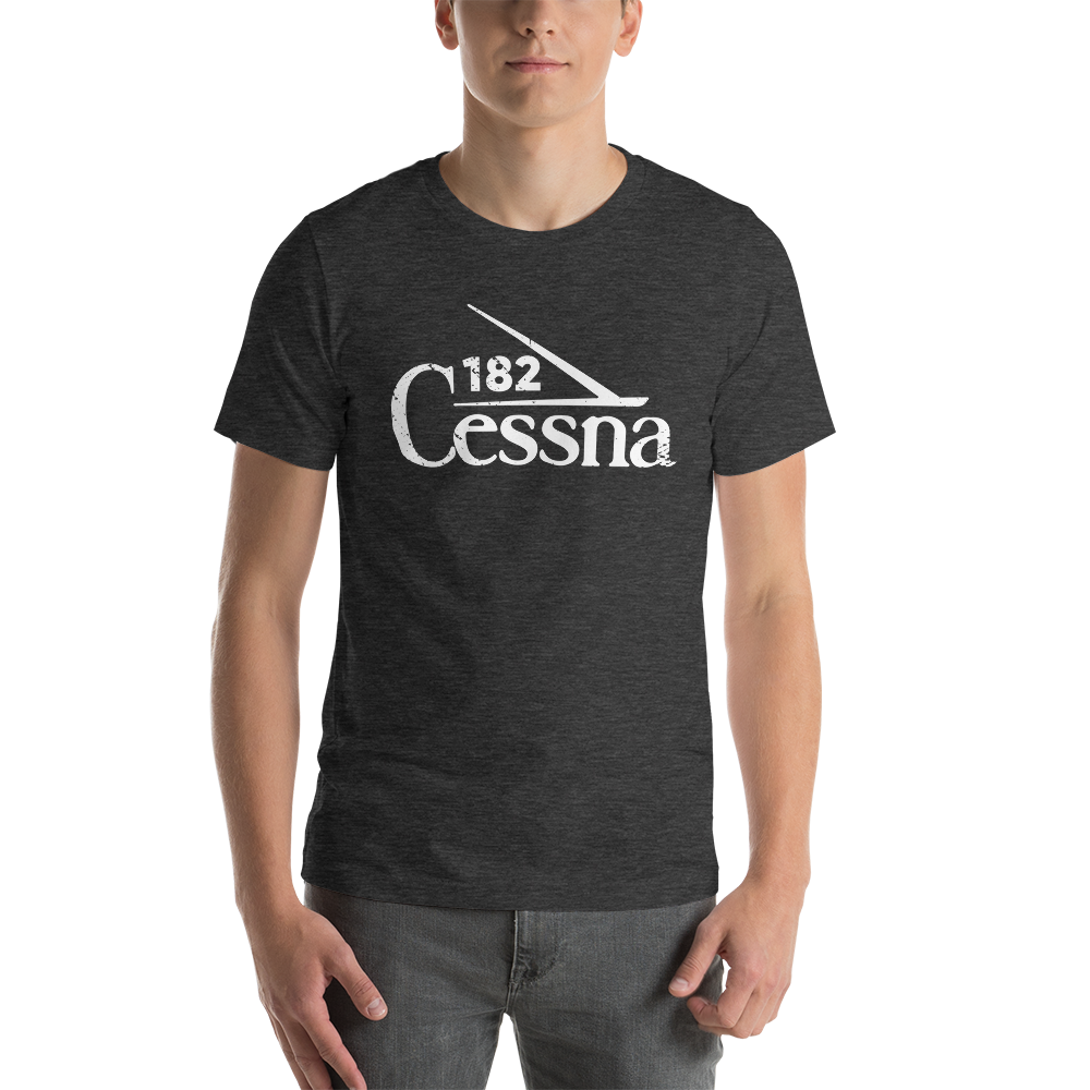 Cessna 182 Distressed T-Shirt 