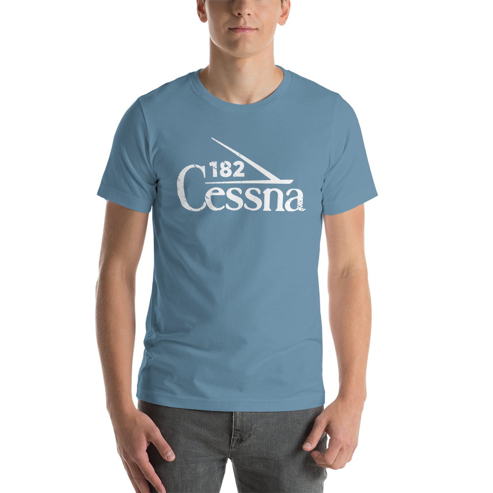 Cessna 182 Distressed T-Shirt 
