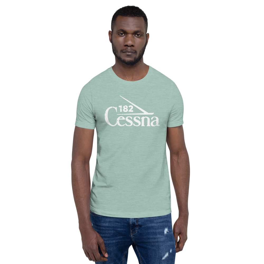 Cessna 182 Distressed T-Shirt 