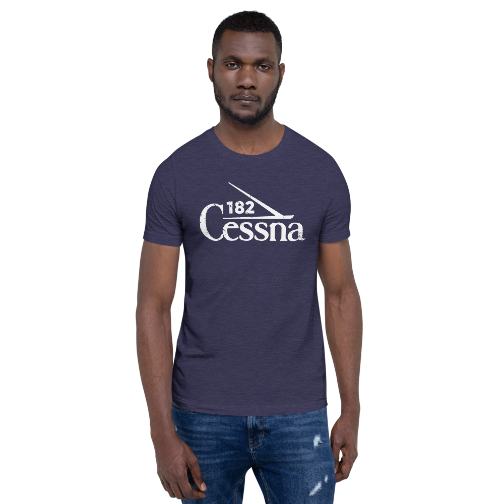 Cessna 182 Distressed T-Shirt 