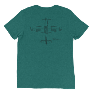 P-51 Mustang Tri-blend T-Shirt