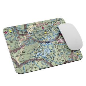 100 Aker Wood Airport (TN41) VFR Sectional Mouse Pad