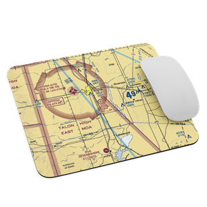 2 X 4 Ranch Airport (NM47) VFR Sectional Mouse Pad