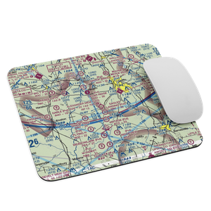 3-M's Airport (96GA) VFR Sectional Mouse Pad