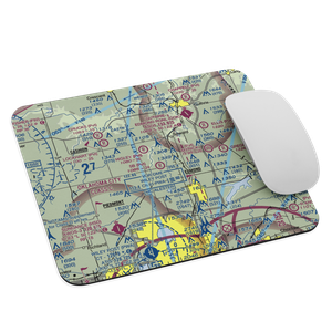 5B Ranch Airport (1OK8) VFR Sectional Mouse Pad