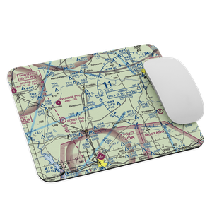 A & C AG Aviation Inc (CHAN) VFR Sectional Mouse Pad