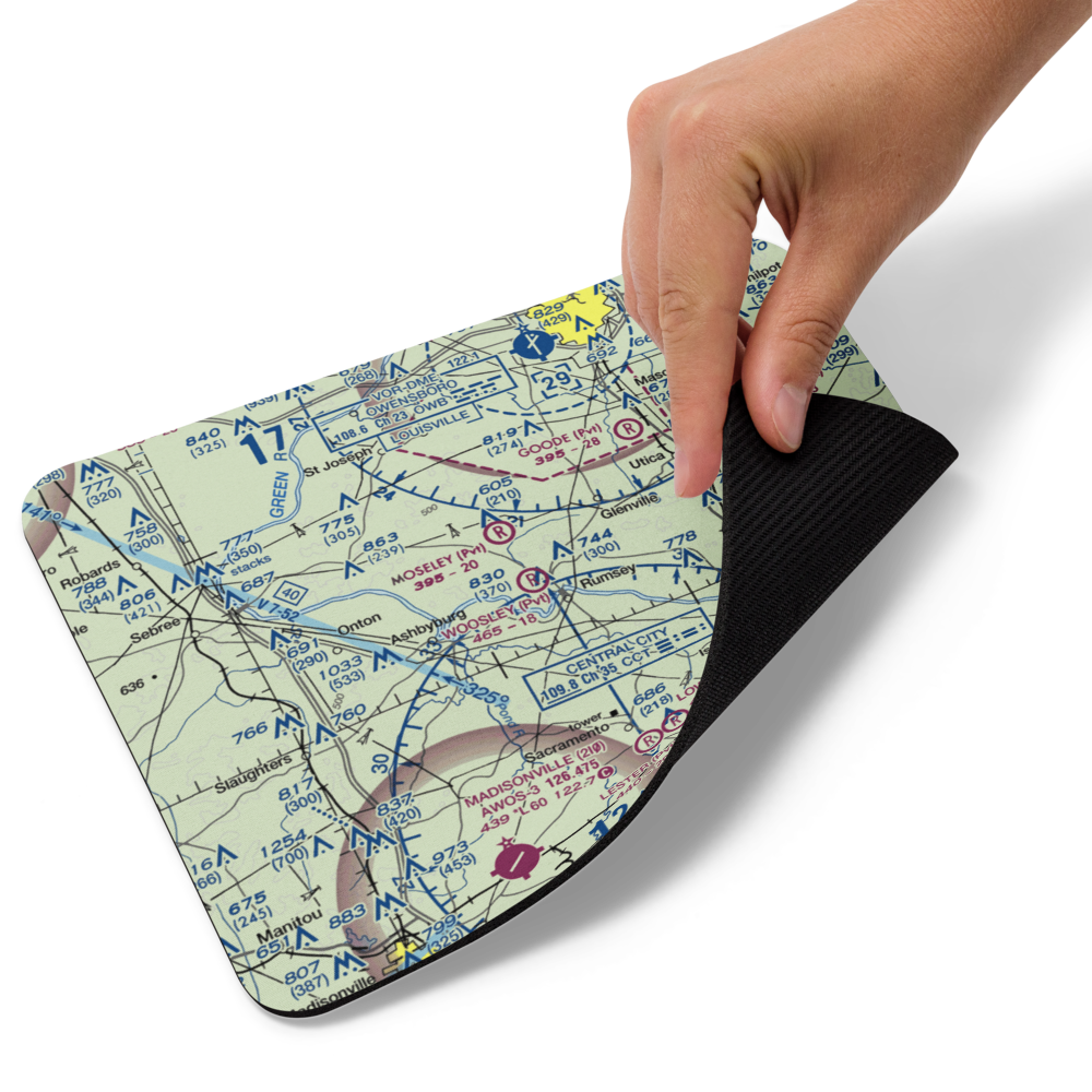 A & L Airport (96KY) VFR Sectional Mouse Pad 