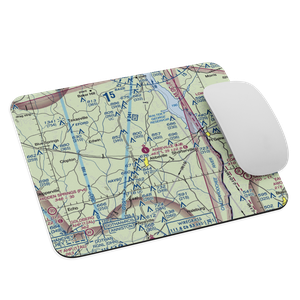 Abbeville Municipal Airport (0J0) VFR Sectional Mouse Pad
