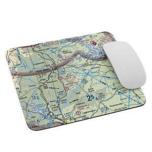 Abbott Airport (VG58) VFR Sectional Mouse Pad