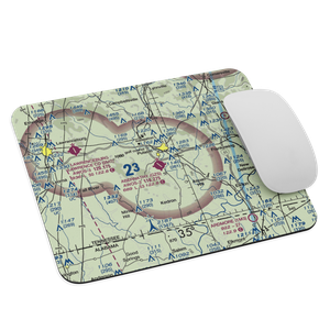 Abernathy Field (GZS) VFR Sectional Mouse Pad