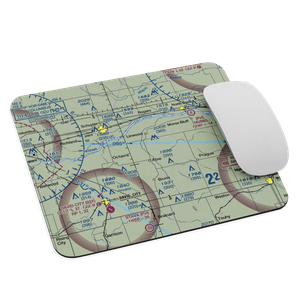 Abie Sky Ranch Airport (NE27) VFR Sectional Mouse Pad