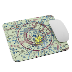 Abraham Lincoln Capital Airport (SPI) VFR Sectional Mouse Pad