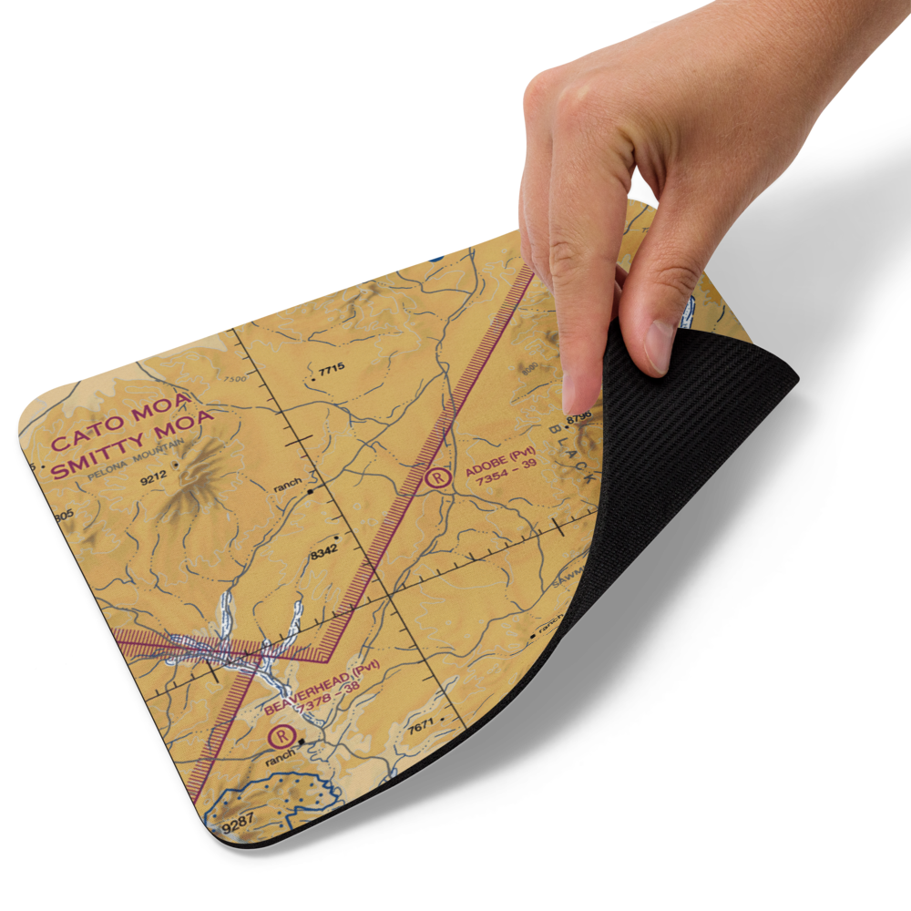 Adobe Ranch Private Airport (NM37) VFR Sectional Mouse Pad 