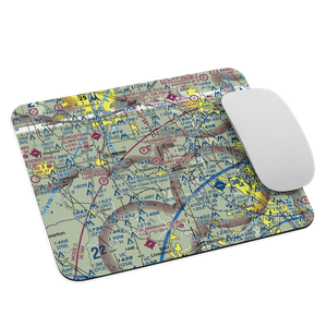Aero Flight Center Airport (55OI) VFR Sectional Mouse Pad