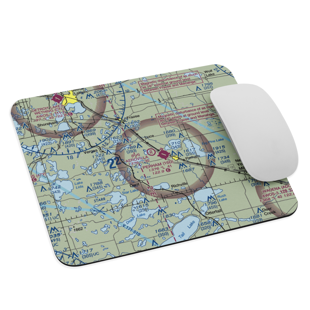 Aerovilla Airport (MN89) VFR Sectional Mouse Pad 