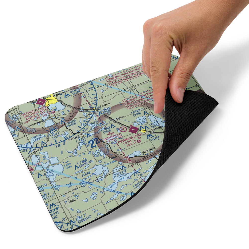 Aerovilla Airport (MN89) VFR Sectional Mouse Pad 
