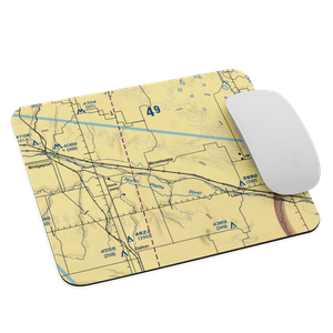 Ag Air Airport (NE19) VFR Sectional Mouse Pad