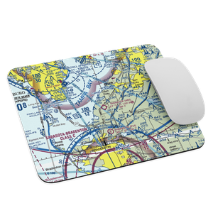 Airport Manatee Airport (48X) VFR Sectional Mouse Pad