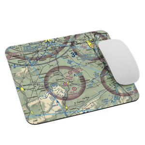 Akm Airfield (PN54) VFR Sectional Mouse Pad