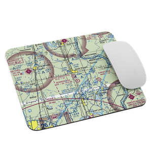 Al's Due North Airport (MY90) VFR Sectional Mouse Pad