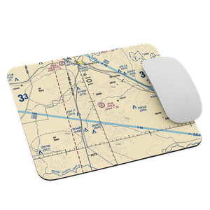 Alvie Cole Ranch Airport (64F) VFR Sectional Mouse Pad