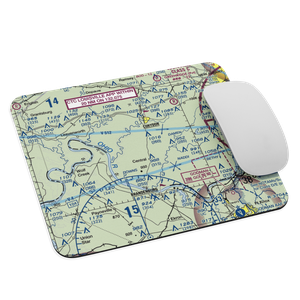 Amy Airport (1II4) VFR Sectional Mouse Pad