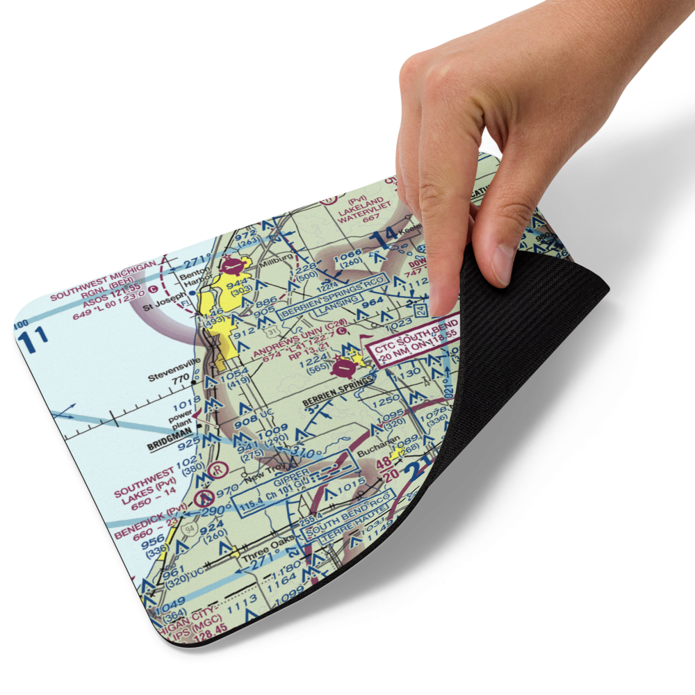 Andrews University Airpark (C20) VFR Sectional Mouse Pad 