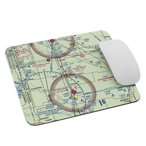 Angle Bar M Airport (MU07) VFR Sectional Mouse Pad