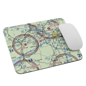 Antique Airfield (IA27) VFR Sectional Mouse Pad