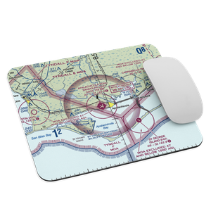 Apalachicola Regional Airport (AAF) VFR Sectional Mouse Pad