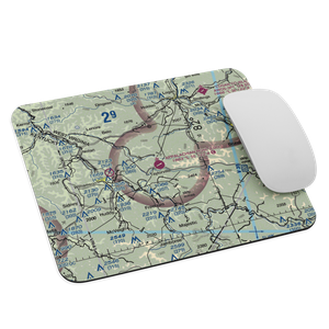 Appalachian Regional Airport (EBD) VFR Sectional Mouse Pad