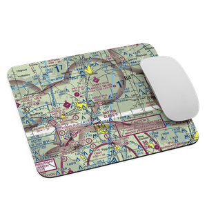 Apple Airport (0OH7) VFR Sectional Mouse Pad