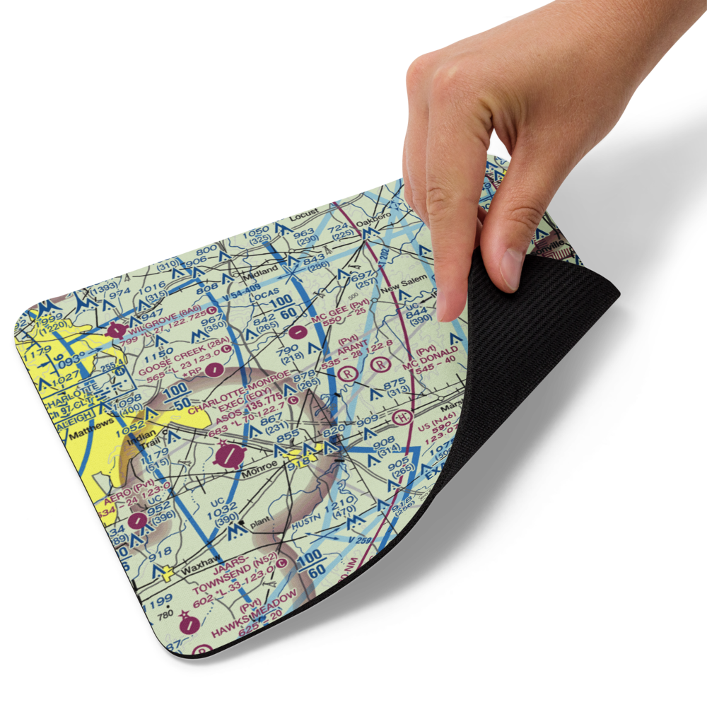 Arant Airport (1NC6) VFR Sectional Mouse Pad 