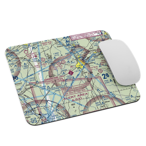 Asheboro Regional Airport (HBI) VFR Sectional Mouse Pad