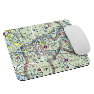 Athens Municipal Airport (F44) VFR Sectional Mouse Pad