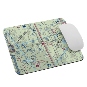 Atlanta Municipal Airport (Y93) VFR Sectional Mouse Pad