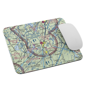 Augusta State Airport (AUG) VFR Sectional Mouse Pad