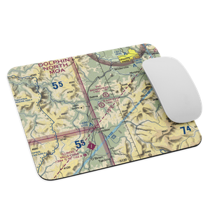 B Bar Ranch Airport (84OR) VFR Sectional Mouse Pad