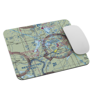 B I R Airport (MY55) VFR Sectional Mouse Pad