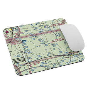 B T & K H Ranch Airport (44LA) VFR Sectional Mouse Pad